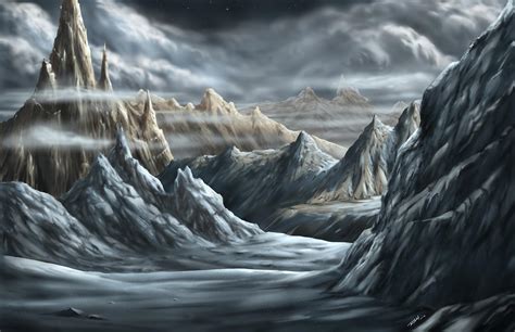 Painting A Mountain Landcape In Manga Studio 5 Robert Marzullo