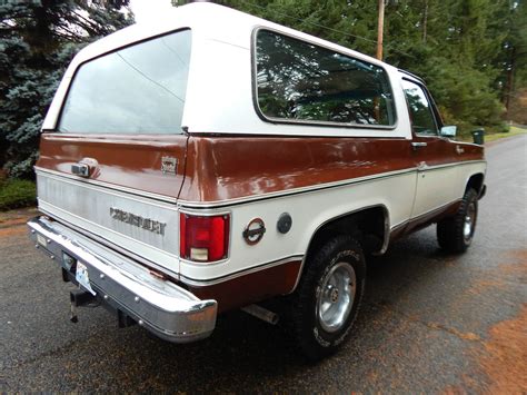 1978 Chevrolet Blazer K5 4x4 350 Low Miles 79k 1 Owner No Reserve Sell