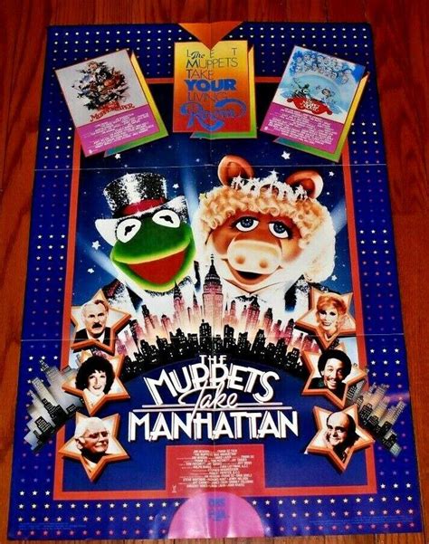 Original The Muppet Take Manhattan Poster 1984 3857406101