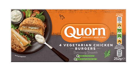 Quorn Vegetarian Chicken Burgers Quorn