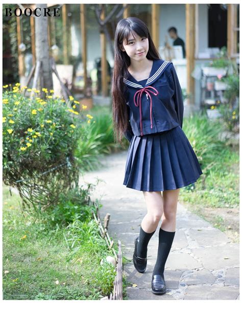 Alibaba グループ の 学生服 からの Boocre日本韓国セーラー服コスプレ衣装学校制服かわいい