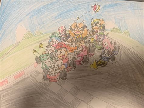 Super Nobita Kart By Omegaridersangou On Deviantart