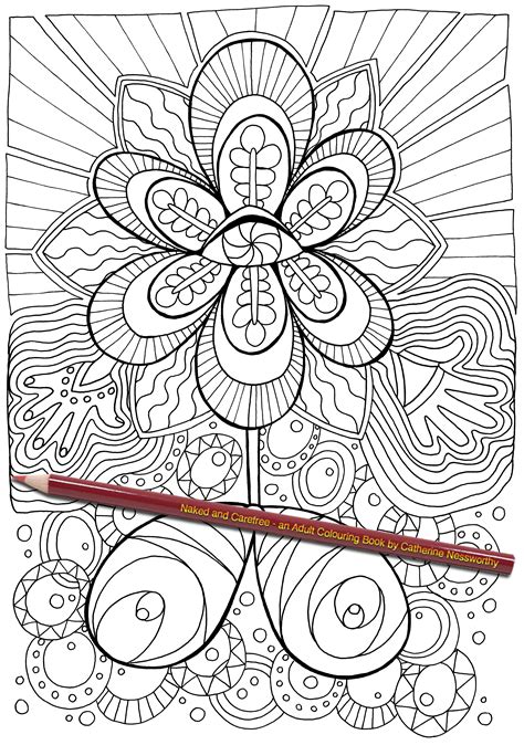Pin On Naked And Carefree An Adult Colouring Book By Catherine Nessworthy