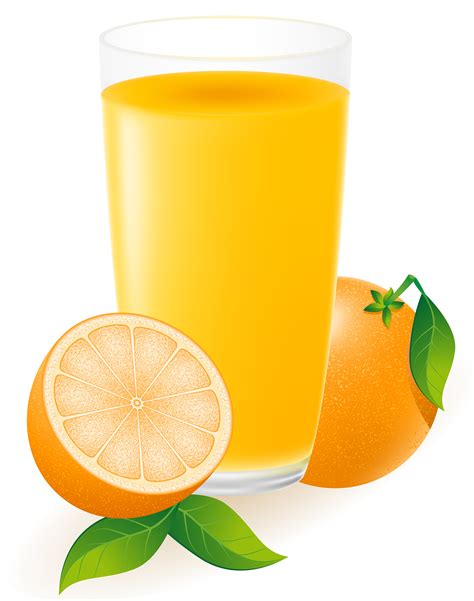 Orange Juice Cartoon Image