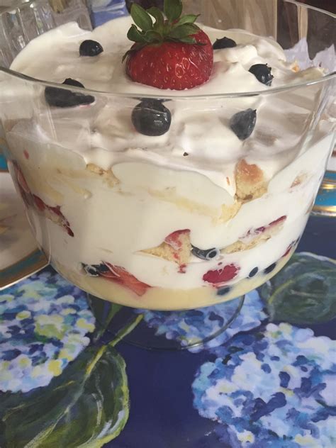 Ina serves up a festive holiday dessert that requires no baking! English Trifle Recipe — Dishmaps