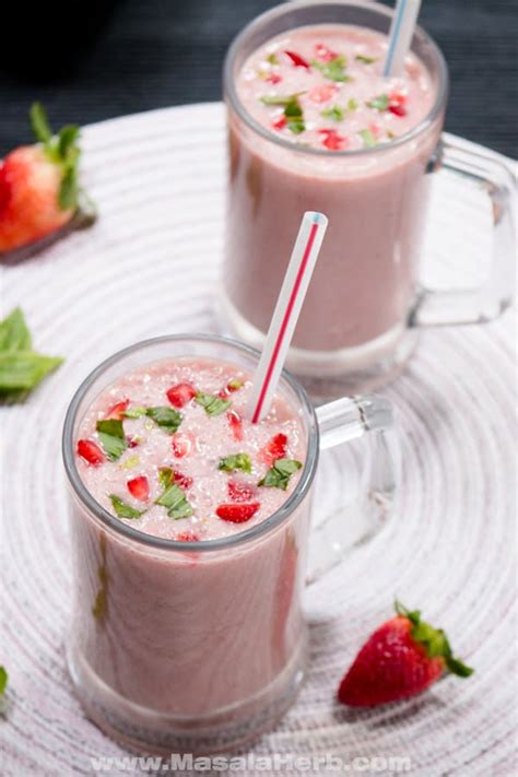 Healthy Strawberry Banana Smoothie How To Without Yogurt Vegan