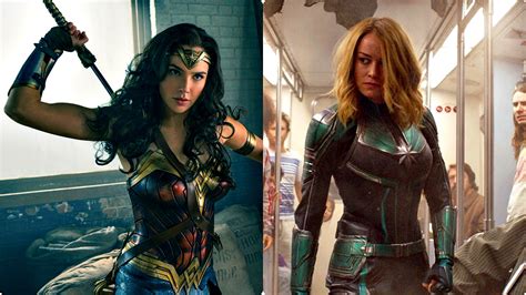 Capitana Marvel Vs Mujer Maravilla ¿quién Es Más Poderosa