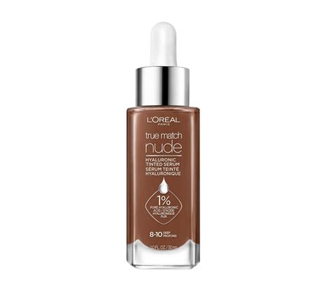 L Oreal True Match Nude Hyaluronic Tinted Serum Foundation With
