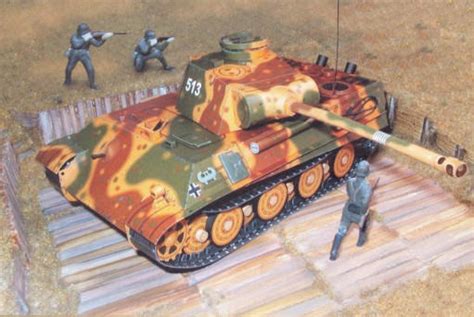 Vegas Papercraft Military Wwii Panzerkampfwagen V Panther Ausf