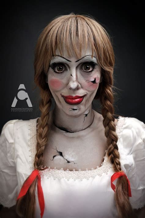 Annabelle 31 Days Of Halloween Makeup By Amanda Chapman