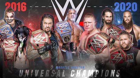 The Best Universal Champion Of All Time Ranking All 8 Universal Champions In Wwe Youtube
