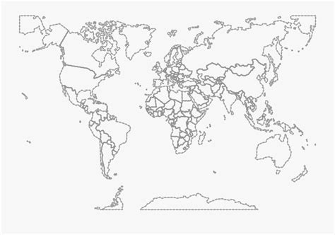 Map Of The World Black And White Labeled Coloring World Map Colour