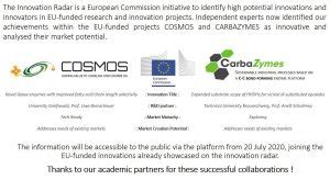 COSMOS project selected for Innovation Radar » Macbeth