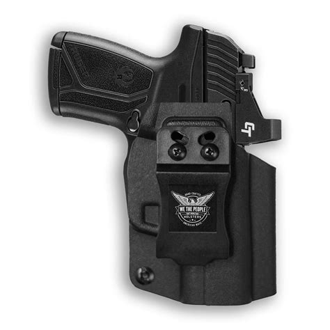 Ruger Max 9 Pro Red Dot Optic Cut Iwb Holster Ruger Max 9 Pro Rds Holster