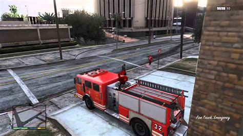 Firetruck In Gta V