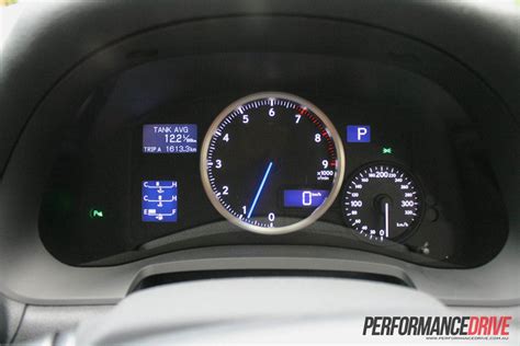 Prepared for the ecfin workshop: 2012 Lexus IS F instrument cluster