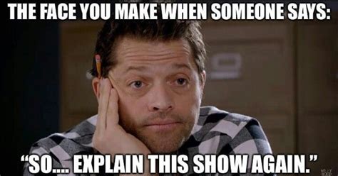 Meme Of Misha Collins From Supernatural Parody 2 By The Hillywood Show Supernatural Funny
