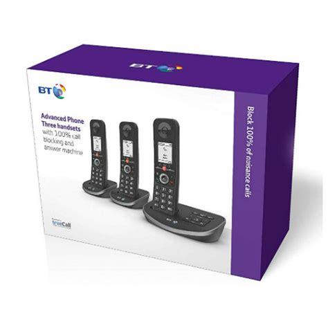 Bt Advanced Cordless Home Phone With 100 Nuisance Call Blocking And