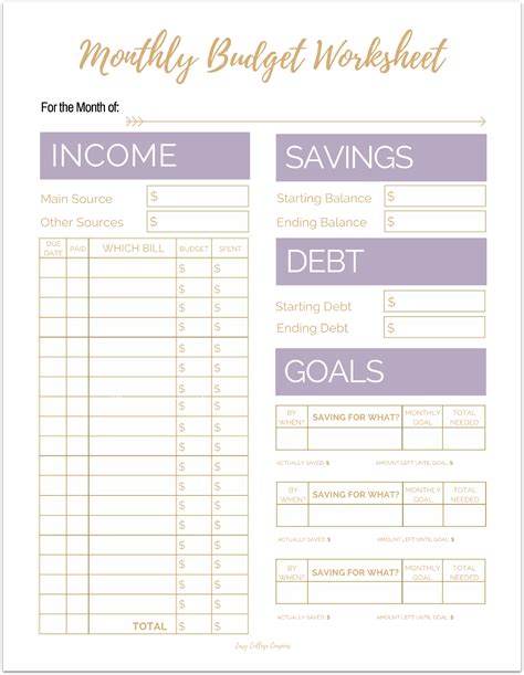 Sample Of Household Budget Spreadsheet Meveryx