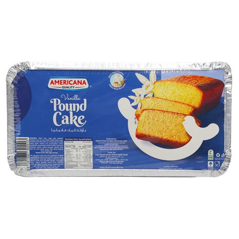 Americana Vanilla Pound Cake 290 G Online At Best Price Cakes And Pies
