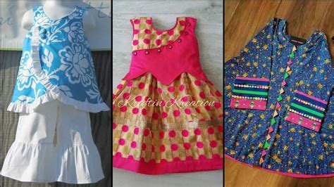 New Kids Dresses Design For Stitching 2 To 7 Years Girls Frock
