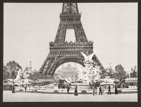 Vintage Bandw Photos Of Paris France Late 19th Century Monovisions