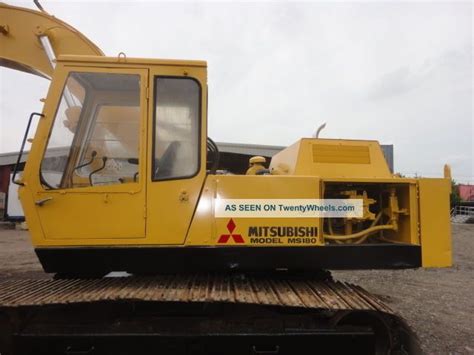 Mitsubishi Ms180 Excavator Stk 06977