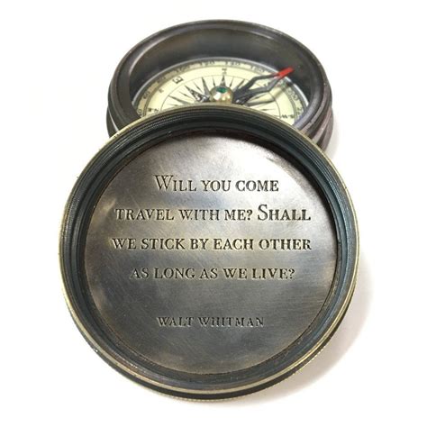 A highly developed values system is like a compass. Engraved Compass - Walt Whitman | Walt whitman quotes, Verses and Wisdom
