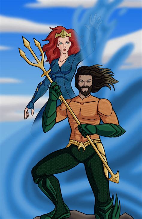 Aquaman And Mera The King And Queen Of Atlantis By Araghenxd On