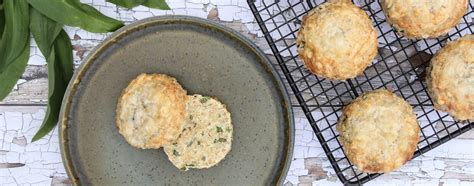 Sheeps Cheese And Wild Garlic Scones Dr Pippa