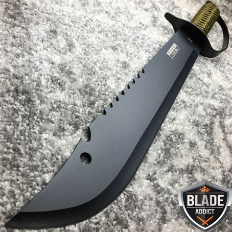 195 Jungle Machete Hunting Knife Military Tactical Survival Sword