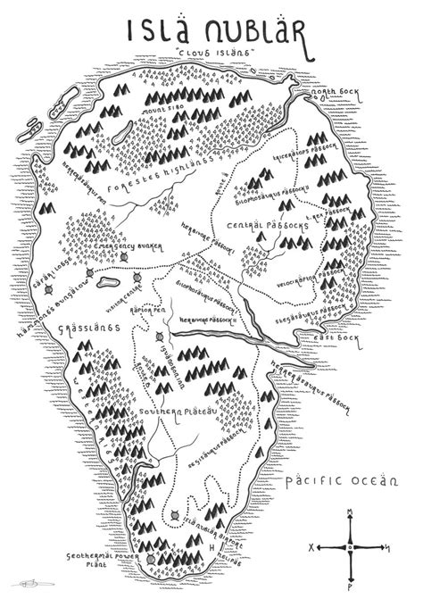 Jurassic Park Coloring Map Coloring Pages