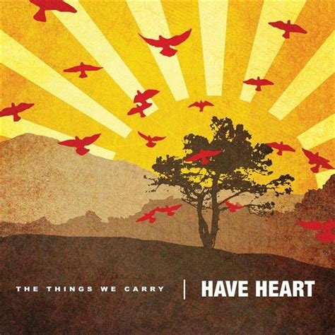 have heart the things we carry colored vinyl
