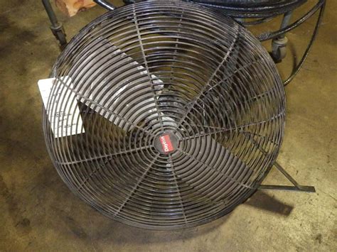 Used Industrial Wall Mount Fans Dayton 24