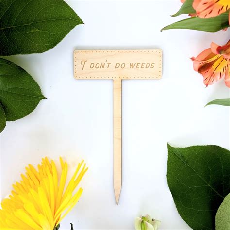 Engraved Sassy Plant Markers Garden T Eco Friendly Products