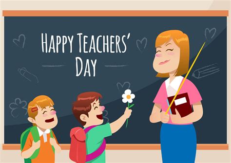 It was wonderful to have you as my teacher. Happy Teachers Day 206155 - Download Free Vectors, Clipart ...