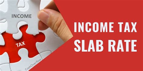 Income Tax Slab For Fy 2018 19 Ay 19 20 Cash Overflow