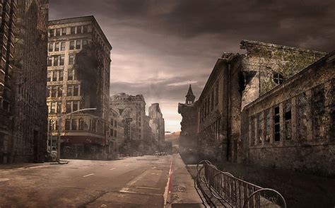 10 Top Destroyed City Street Background Full Hd 1920×1080 For Pc