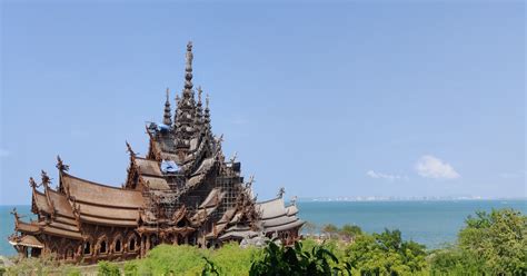 The Sanctuary Of Truth With Its Beautiful Surroundings Is One Of The