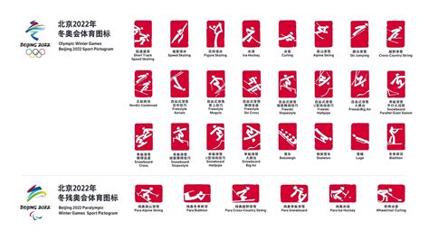 Beijing 2022 Winter Olympics And Paralympics Pictograms Youtube