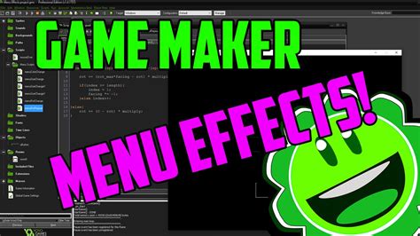 Game Maker Tutorial Cool Menu Effects Download Youtube