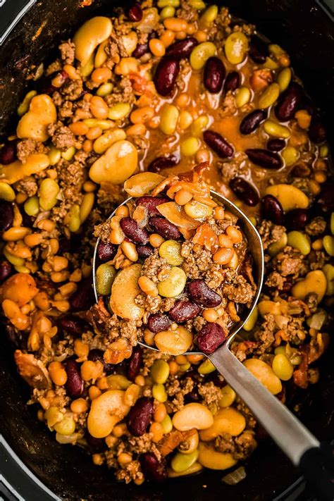 Calico Beans Crock Pot Julies Eats And Treats