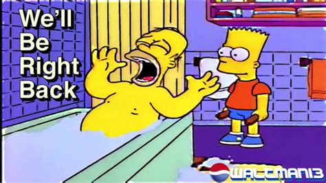 Bart Hits Homer With A Chair Meme Compliation 1 Youtube