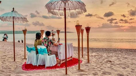 Best Jimbaran Romantic Sunset Dinner 2022 Mr Bali Tour