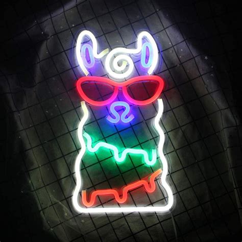 Lingdii Neon Light Led Neon Sign Alpaca Neon Sign Walmart Canada