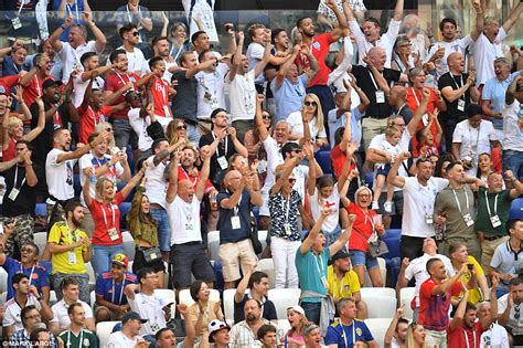 World Cup England Sweden Players Stride Onto Pitch In Samara Ahead Of