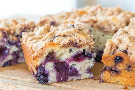 Blueberry Buckle Coffee Cake With Streusel Fifteen Spatulas