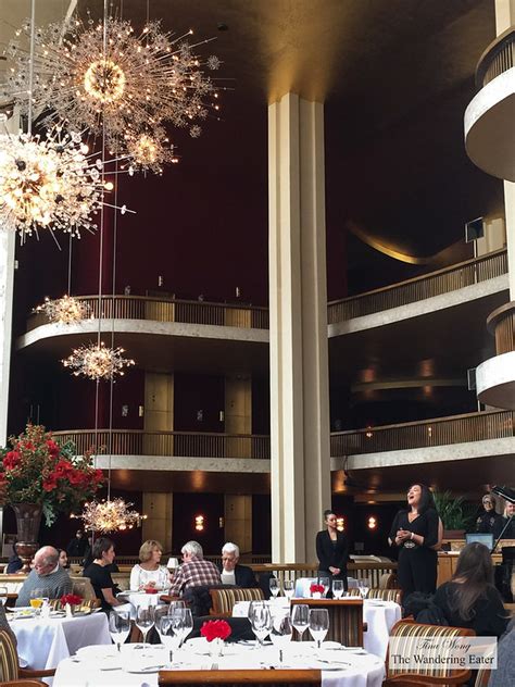Brunch At Grand Tier Restaurant At The Metropolitan Opera Nyc The