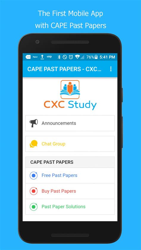 Csec And Cape Past Papers Cxc Study For Android Apk Download