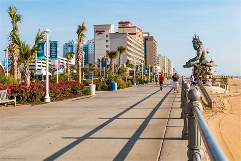 Virginia beach is known for its historic boardwalk, which hosts maritime festivals, an amusement the boardwalk has been a staple of virginia beach fun for over a century and was built in 1888 as a. The 12 Most Kid-Friendly Beach Boardwalks in America (2020 ...
